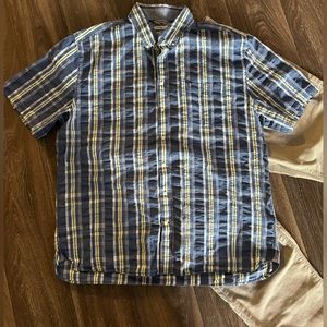 MENS. JSA  BANK BRAND TAILORED TO FIT SHIRT